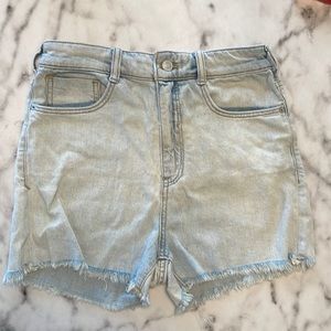 Pilcro High Waisted Denim Shorts Size 27